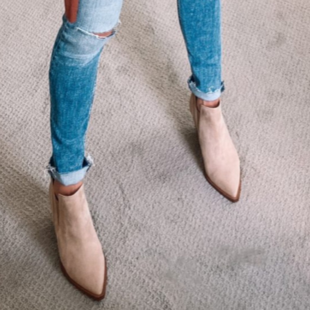 Vince Camuto pointy toe booties